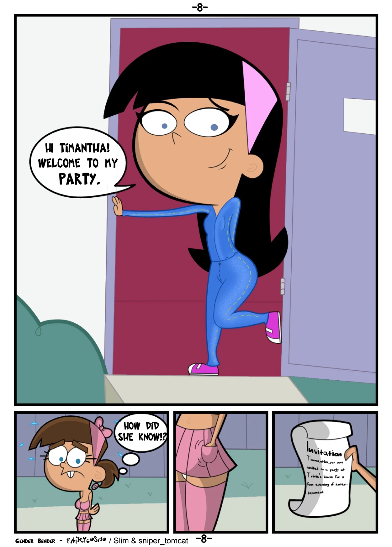 Gender Bender porn comic picture 9