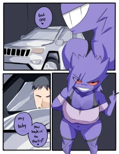 Gengar Prostitution porn comic picture 1