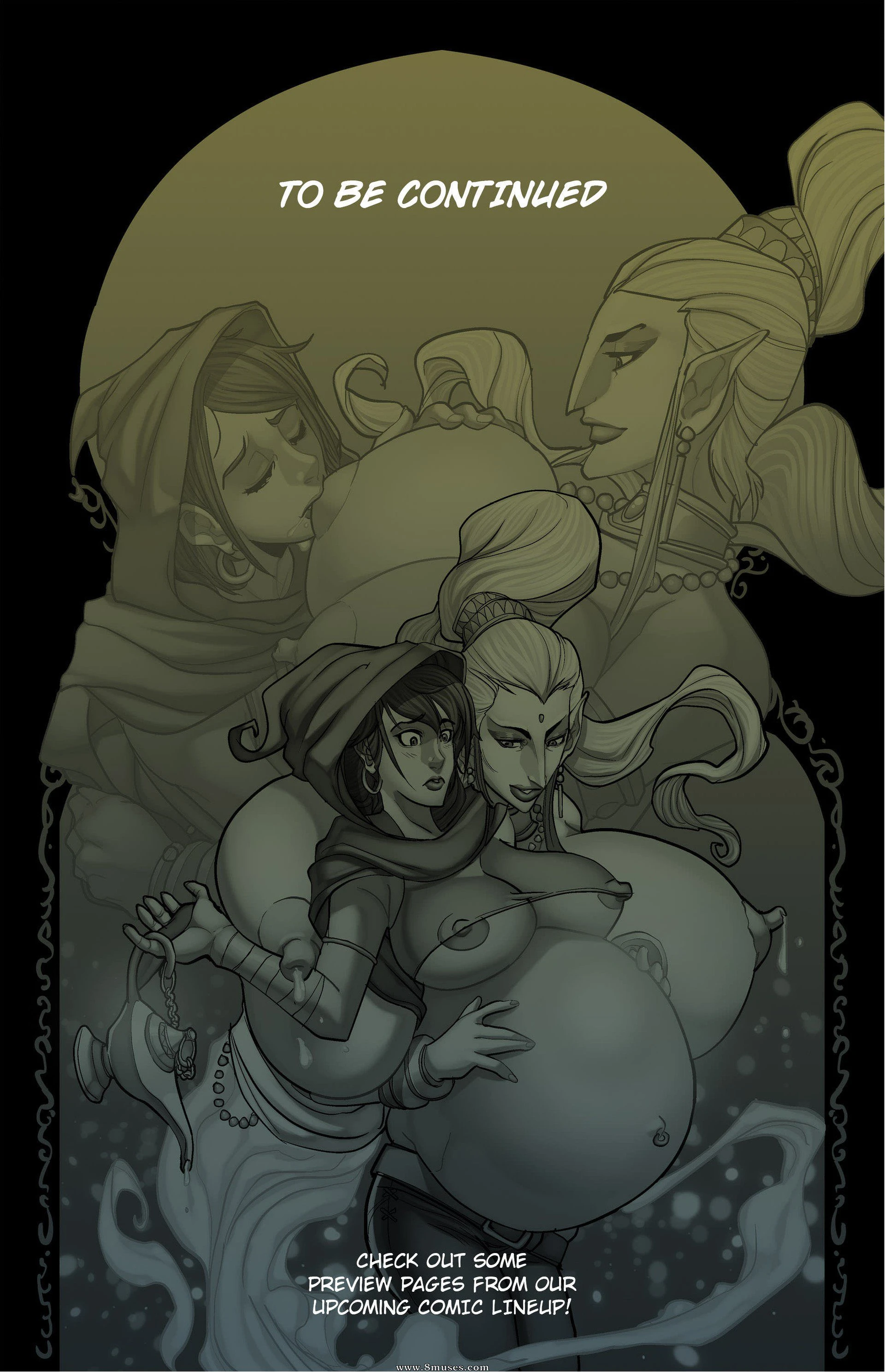 Genie milk porn comic picture 18