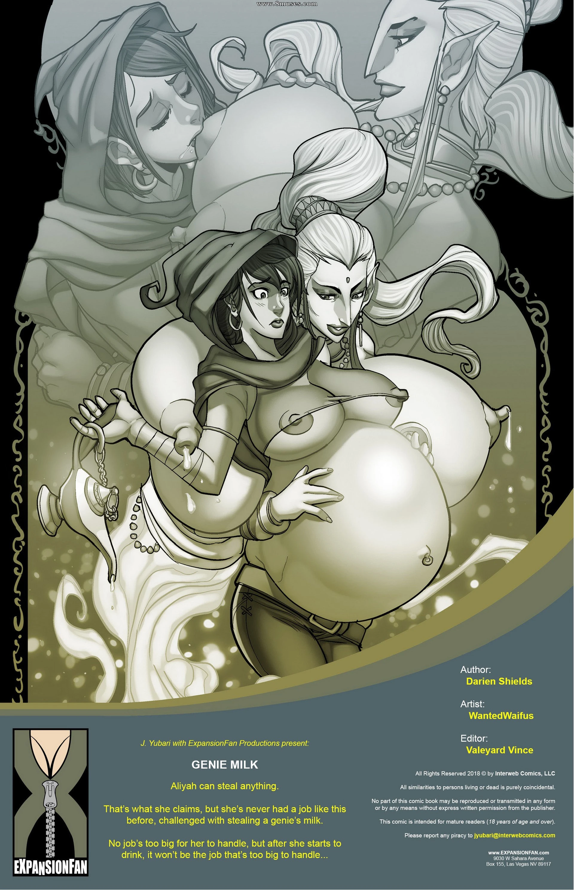 Genie milk porn comic picture 2