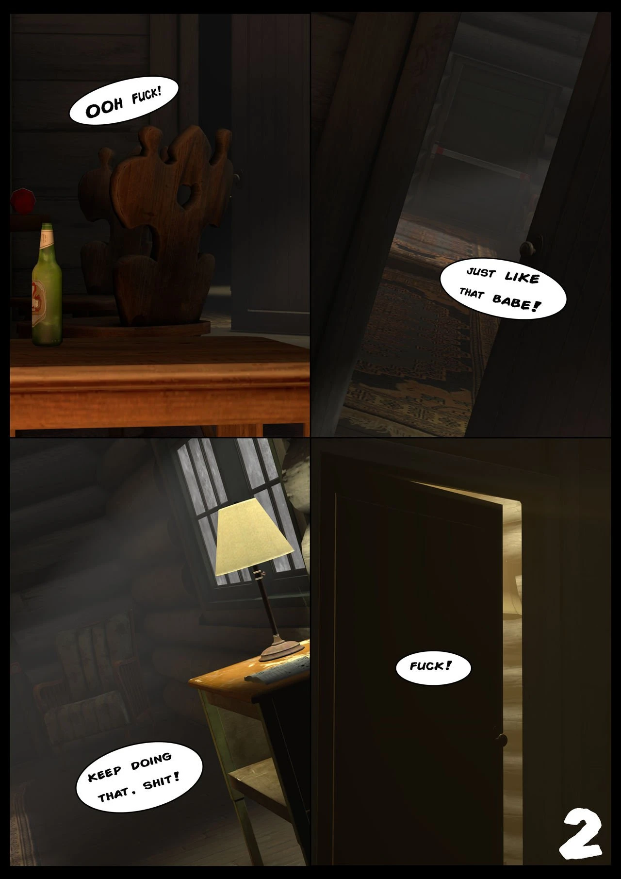 Getting Lucky porn comic picture 3