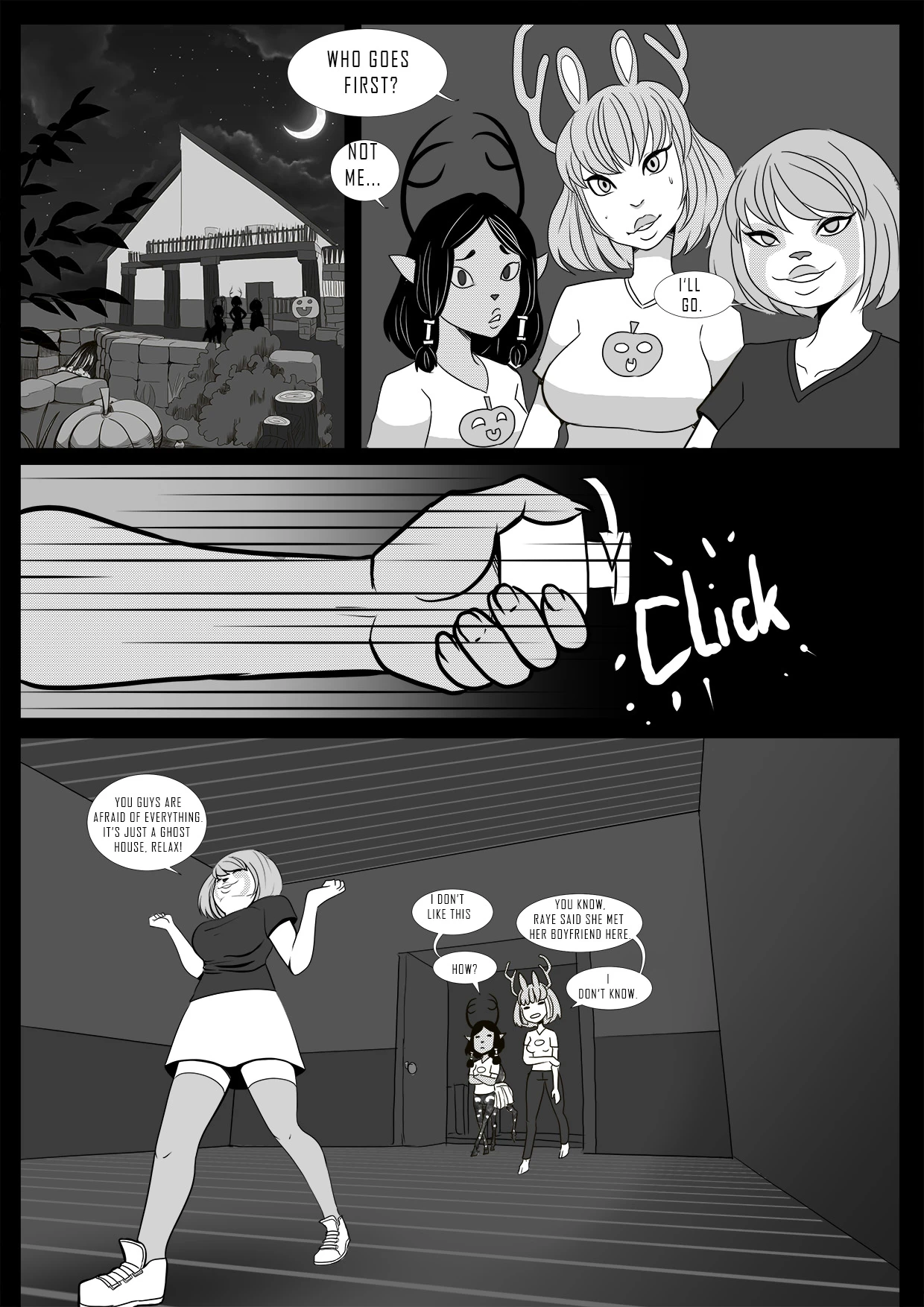 Ghost House porn comic picture 2