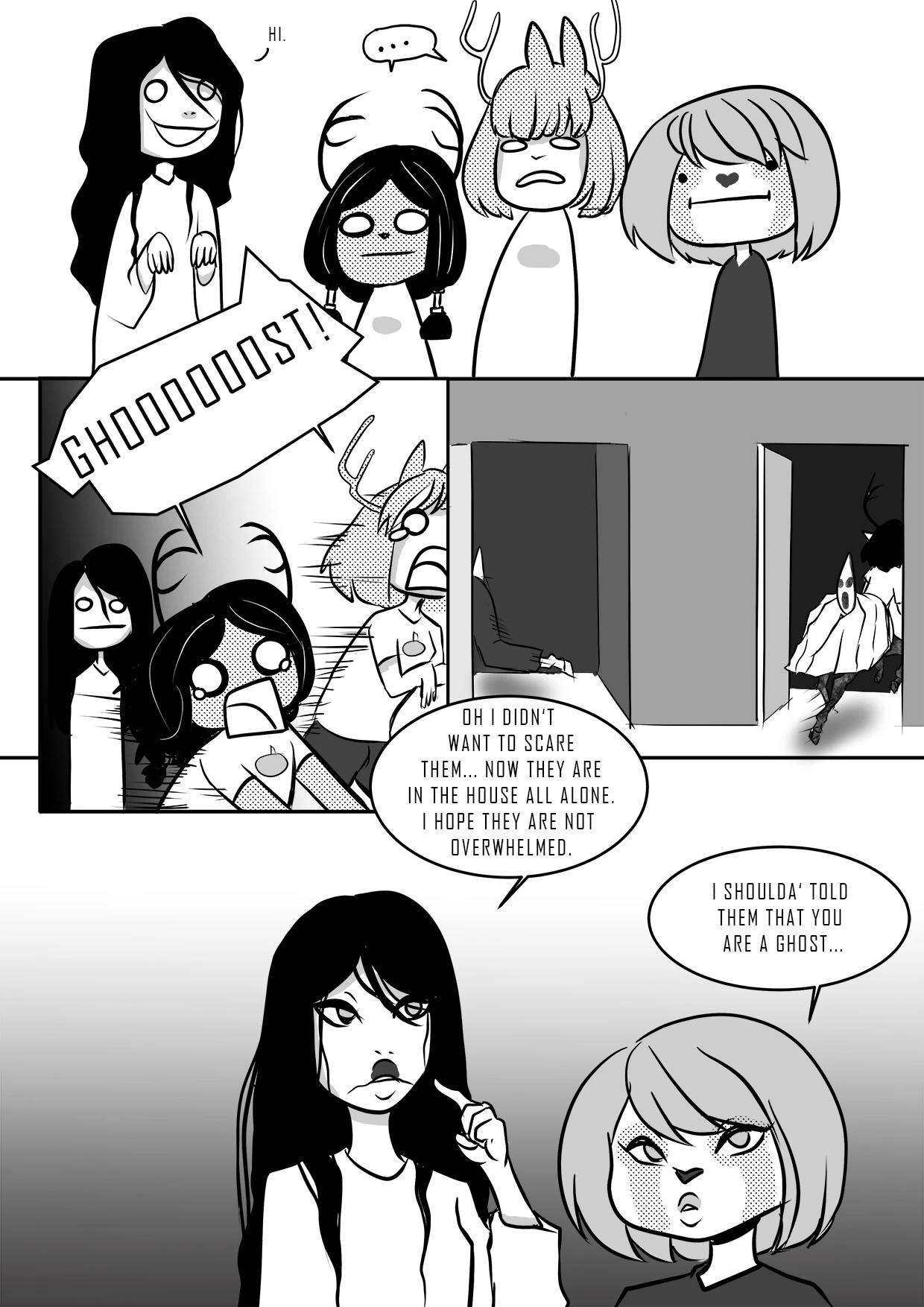 Ghost House porn comic picture 4