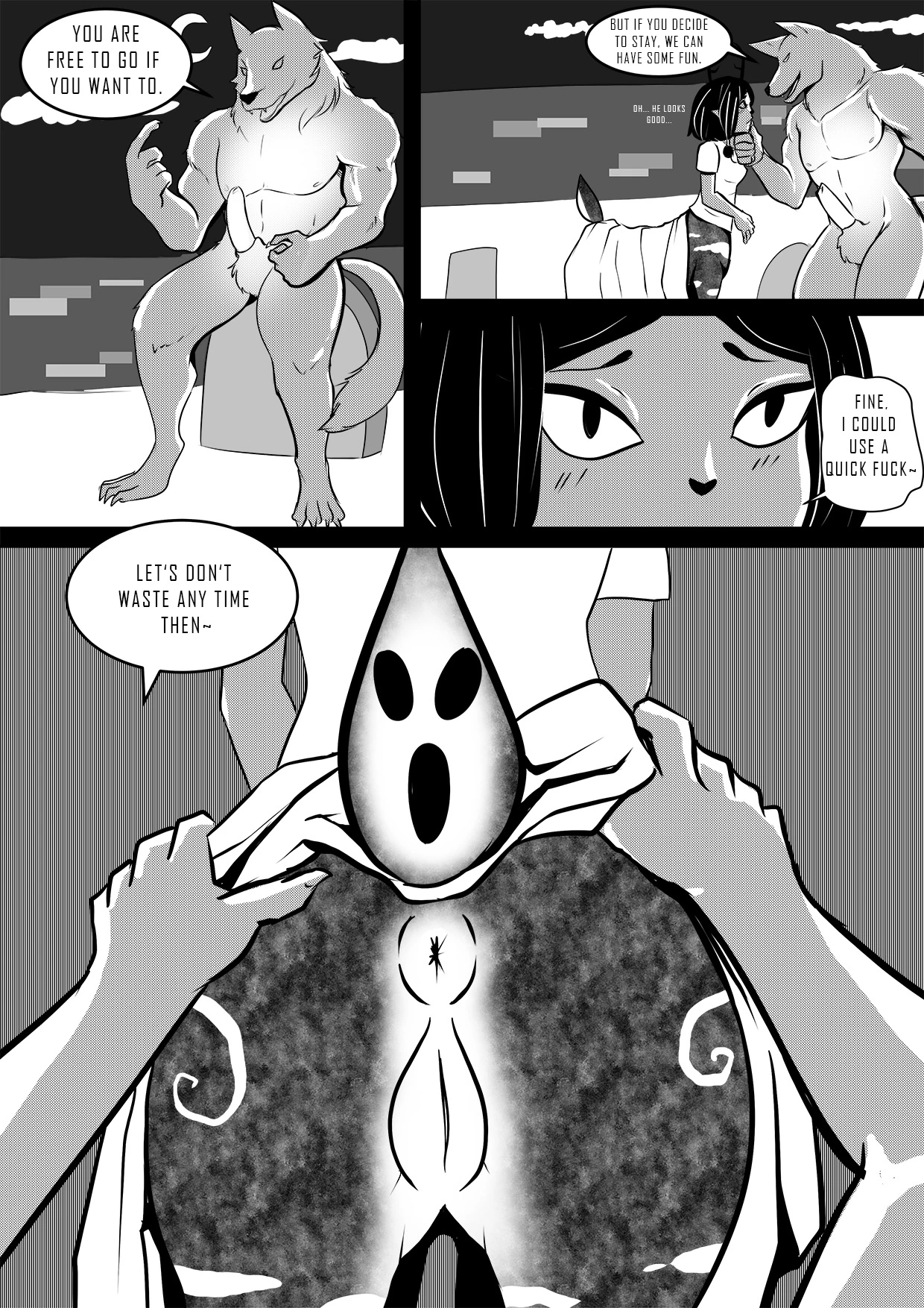Ghost House porn comic picture 8