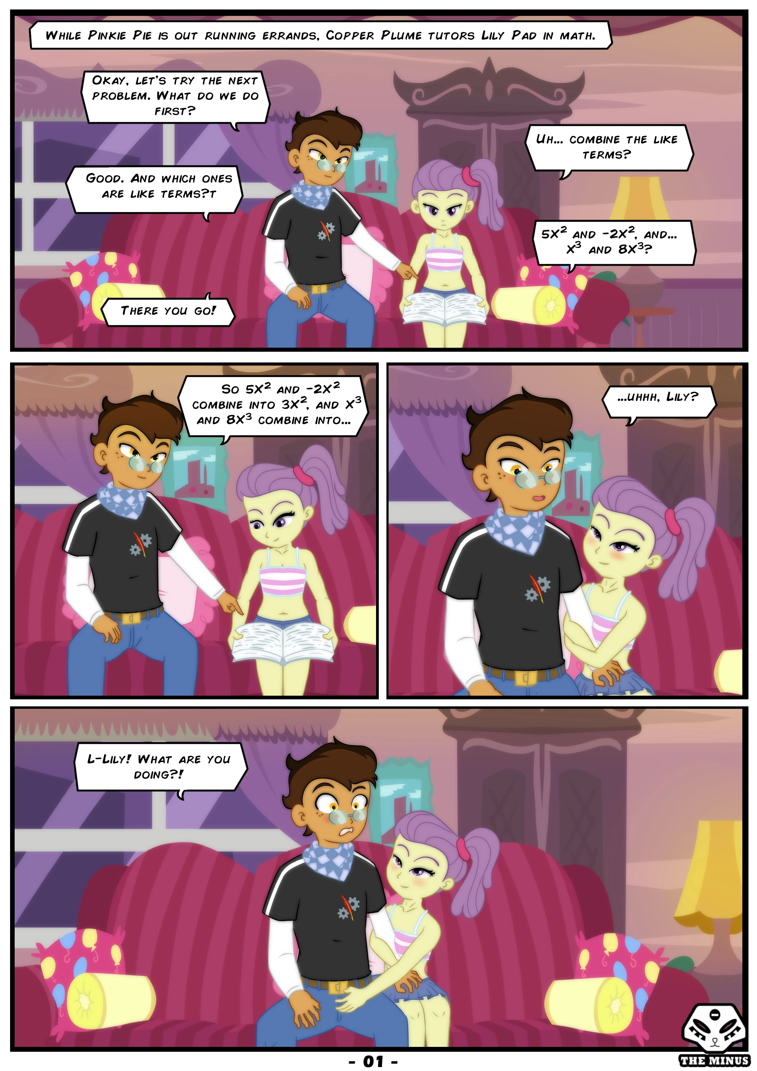 Gilding the Lily porn comic picture 2