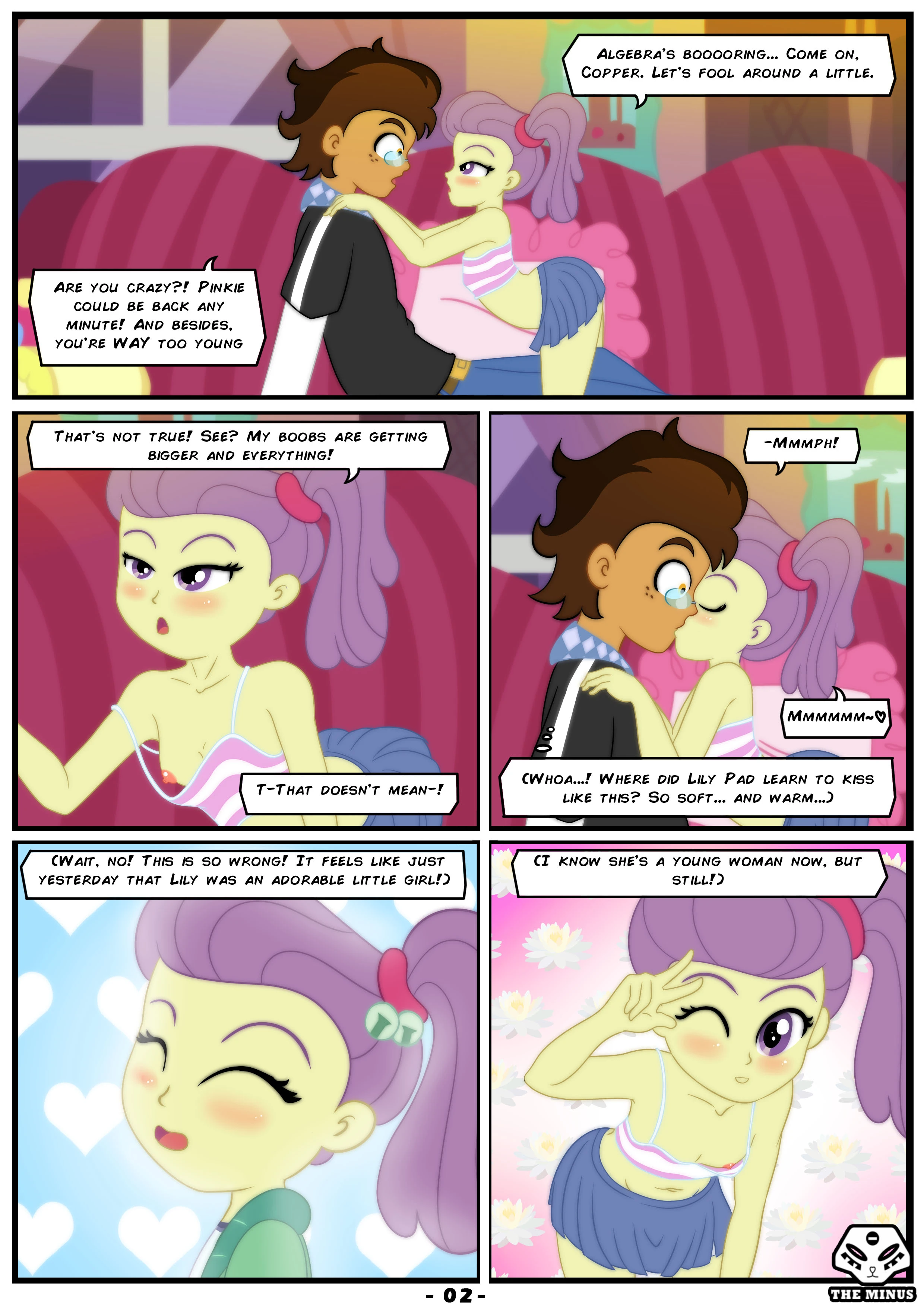 Gilding the Lily porn comic picture 3