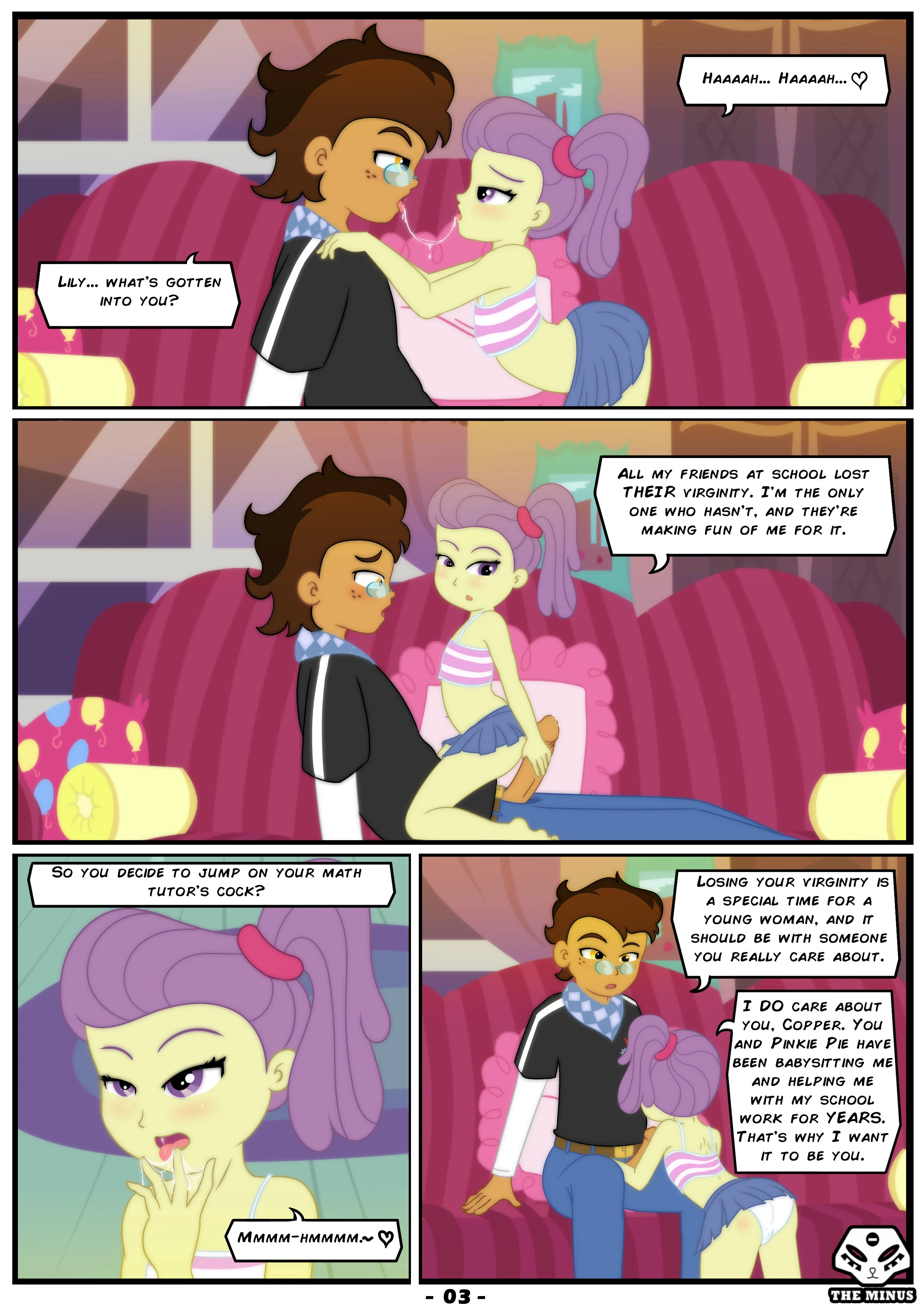 Gilding the Lily porn comic picture 4