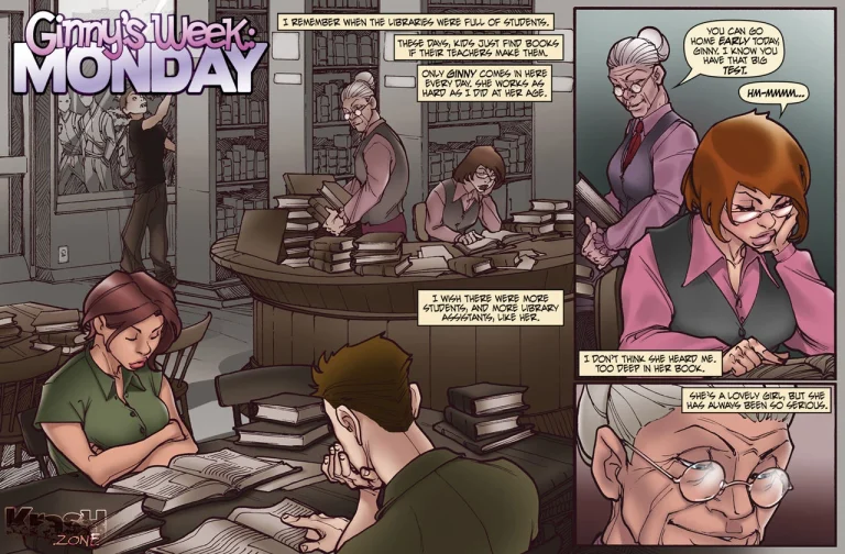 Ginny’s Week: Monday porn comic picture 1
