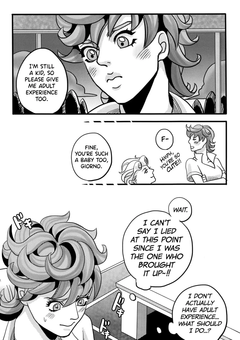 Giorno x Trish porn comic picture 12