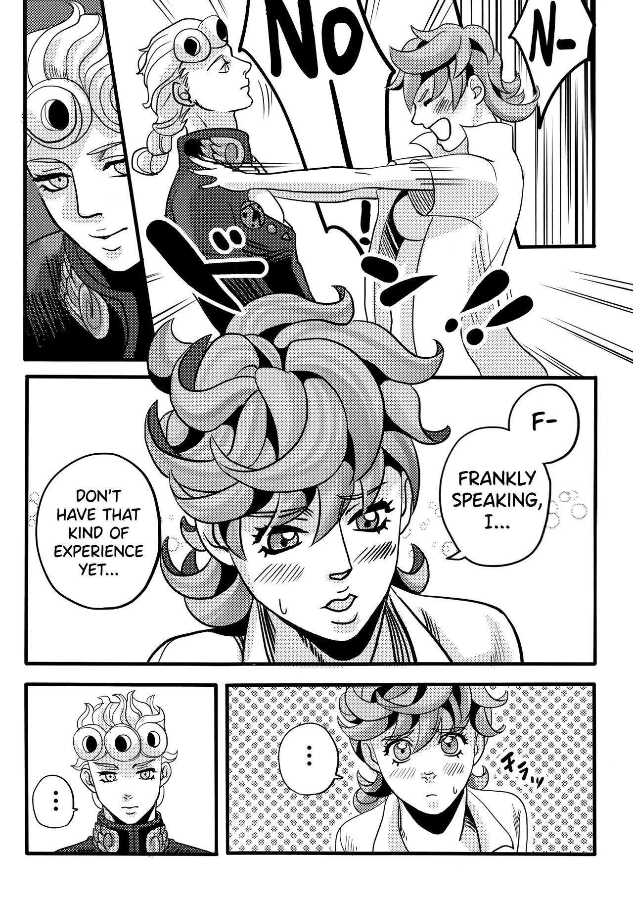 Giorno x Trish porn comic picture 15