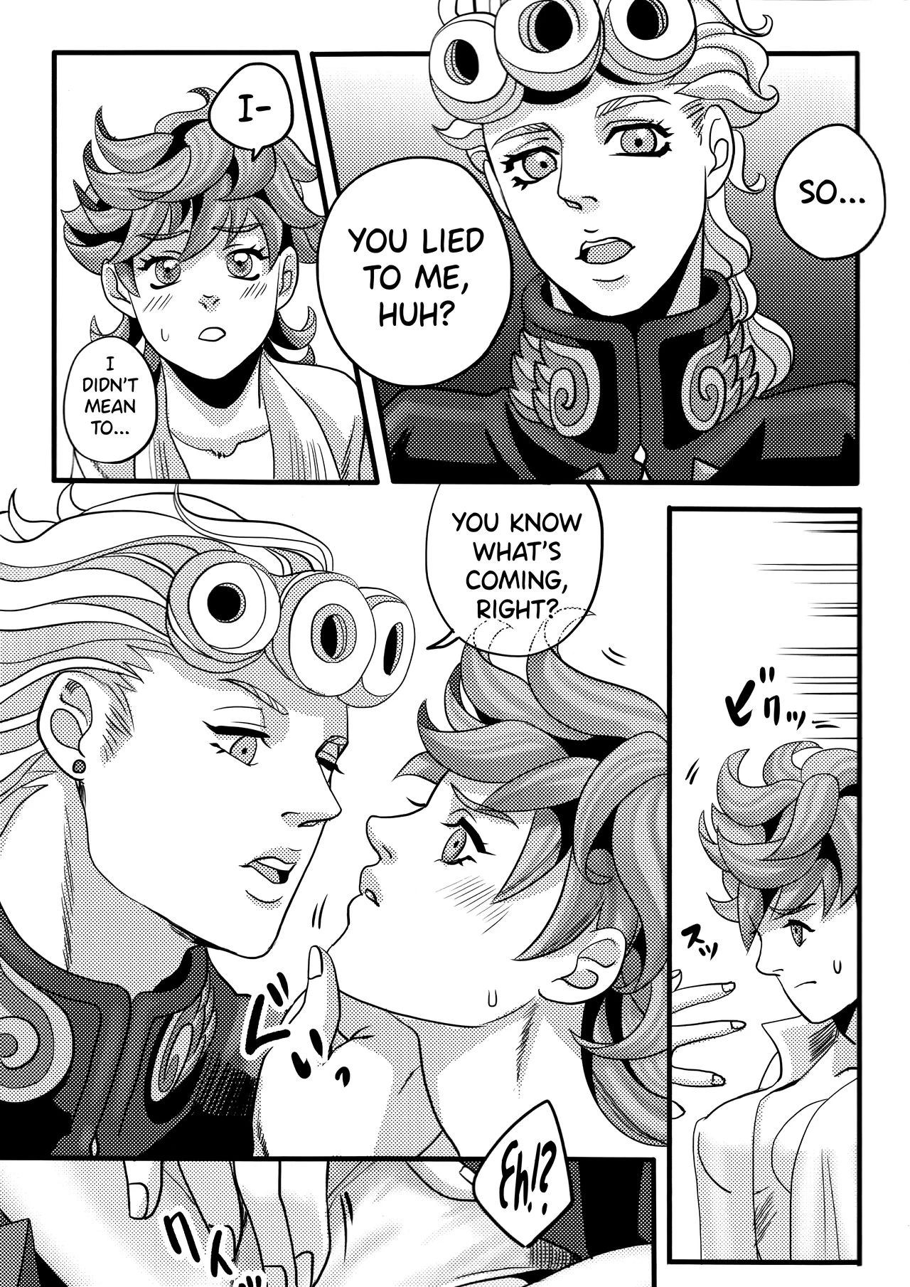 Giorno x Trish porn comic picture 16