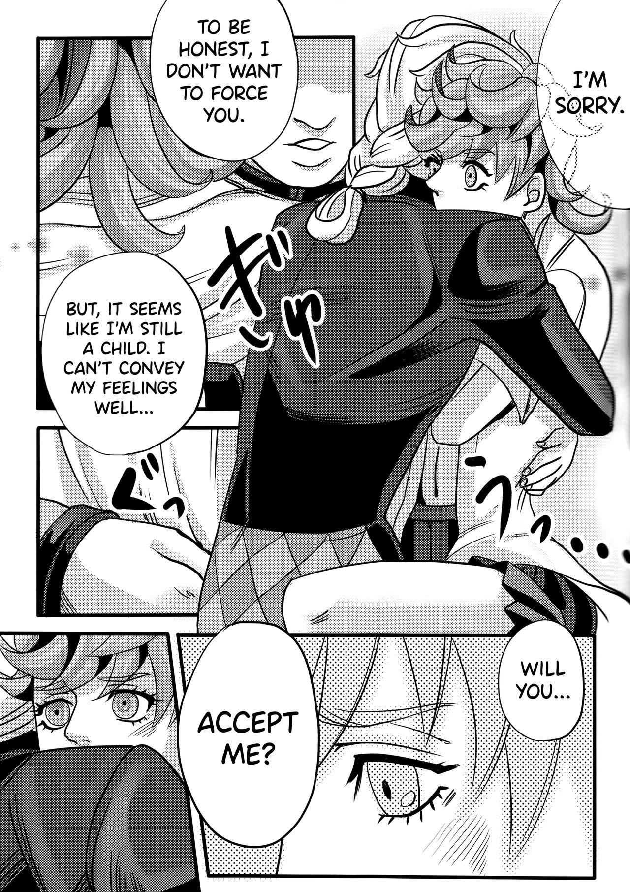 Giorno x Trish porn comic picture 20