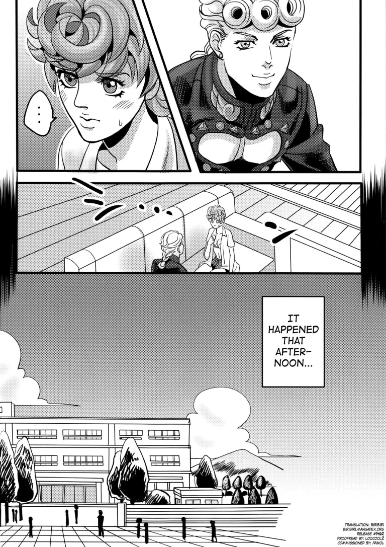 Giorno x Trish porn comic picture 3