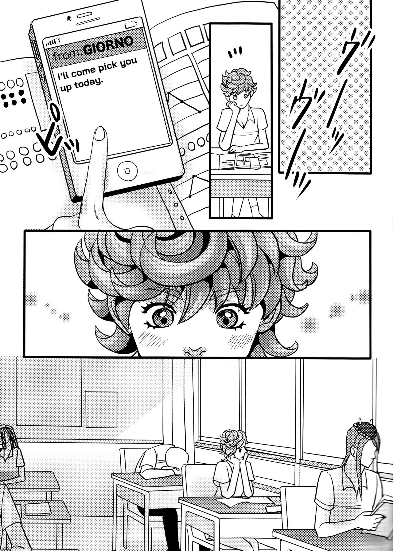 Giorno x Trish porn comic picture 4