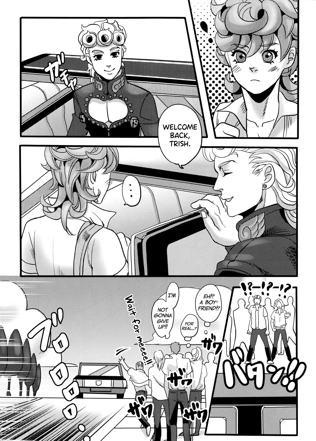 Giorno x Trish porn comic picture 6