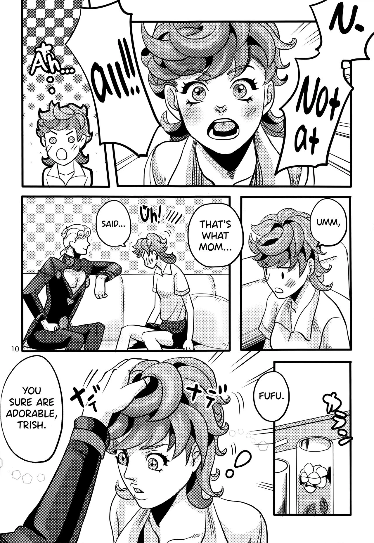 Giorno x Trish porn comic picture 9