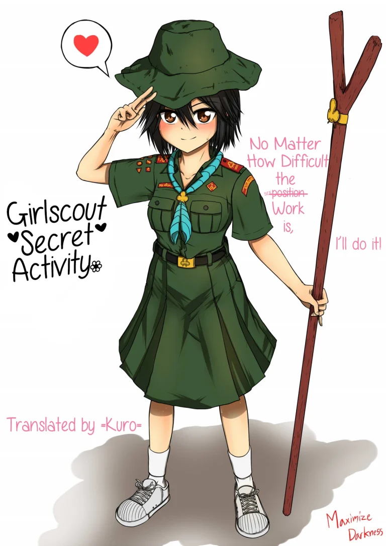 Girlscout secret activity porn comic picture 1