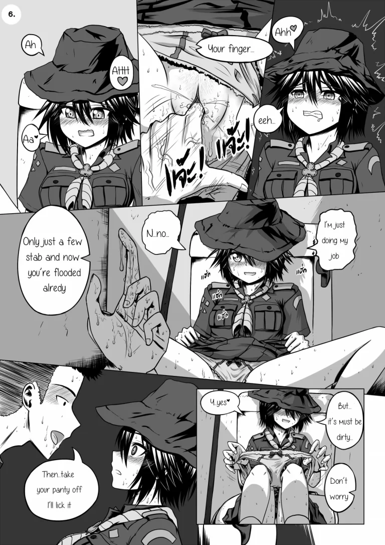 Girlscout secret activity porn comic picture 8