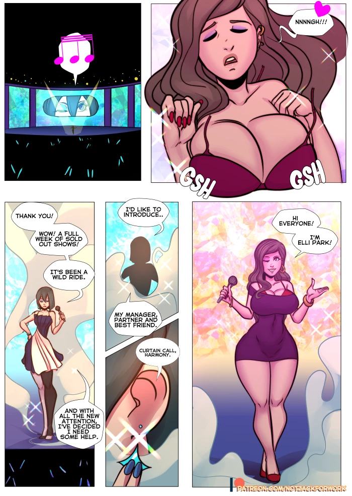 Glamourous porn comic picture 14