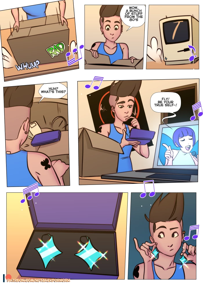 Glamourous porn comic picture 3