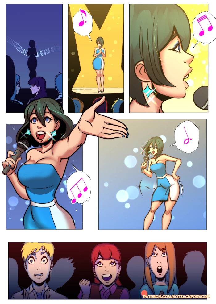 Glamourous porn comic picture 9