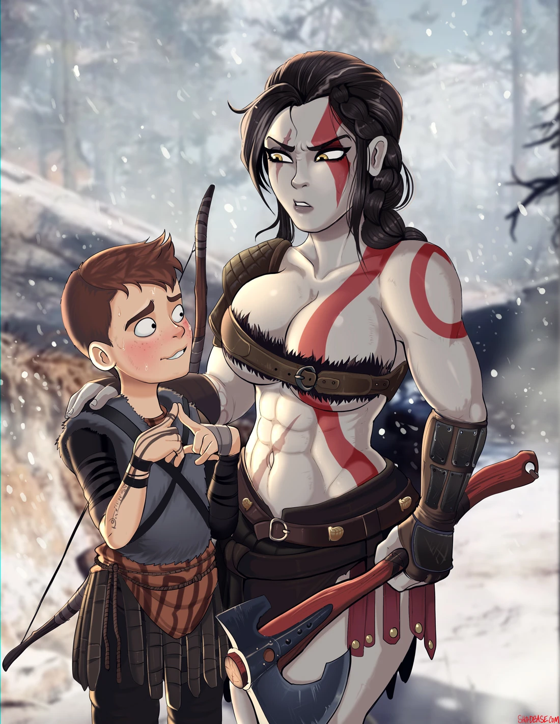 God of War porn comic picture 2