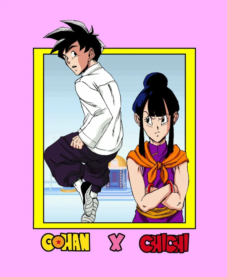 GohanXChichi porn comic picture 1