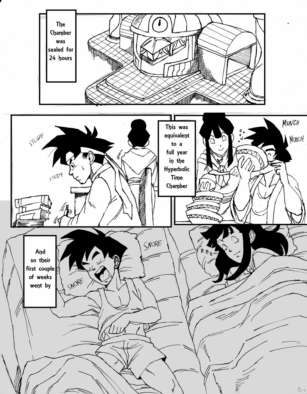 GohanXChichi porn comic picture 6