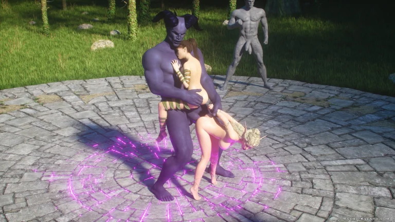 Golems Awakening 2 porn comic picture 45