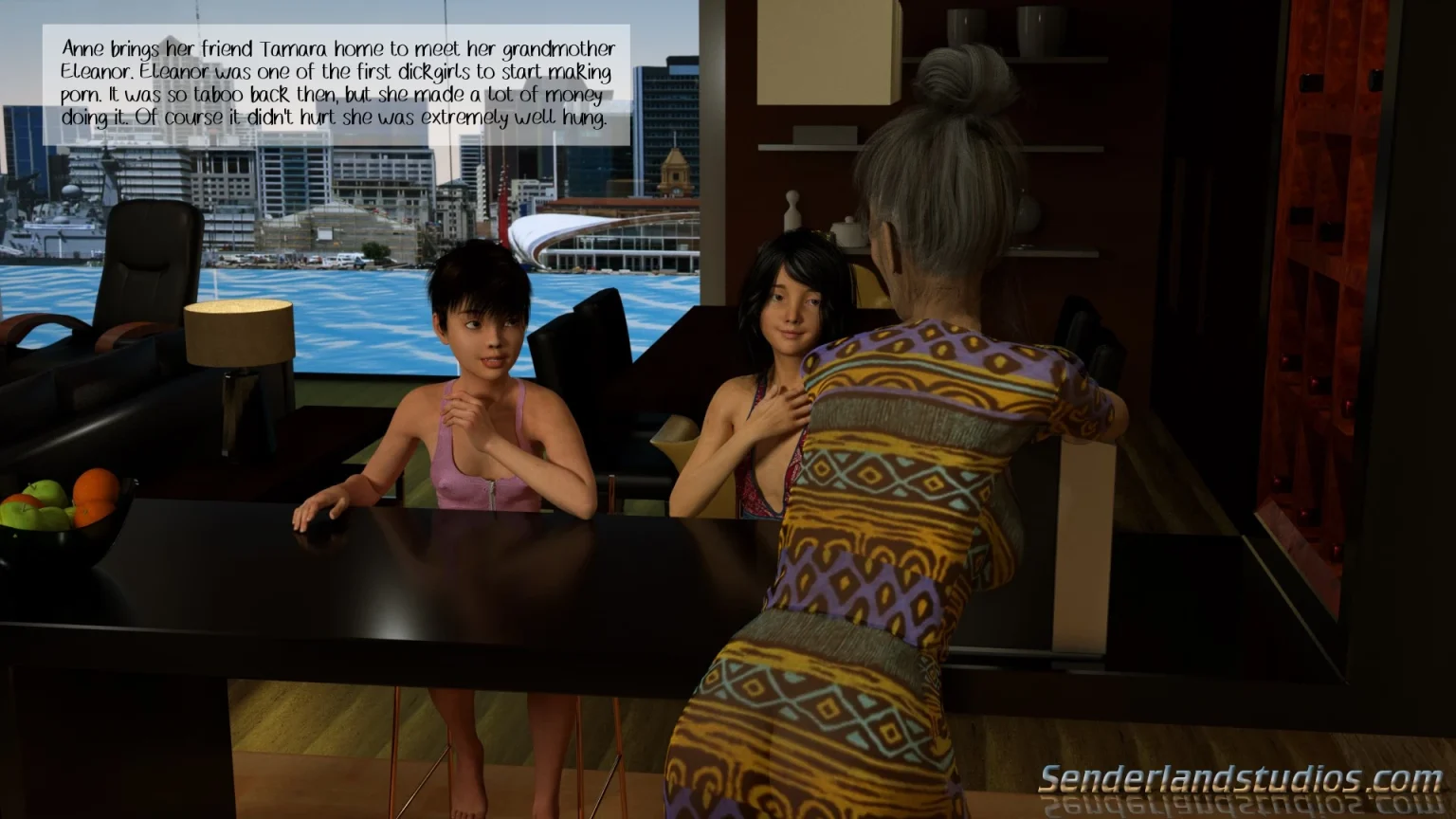 Grandma's Offer porn comic picture 1