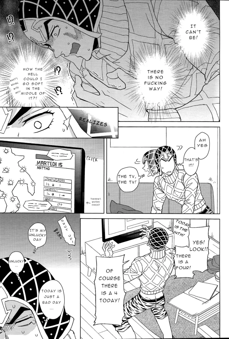 Guido Mista is a man porn comic picture 12