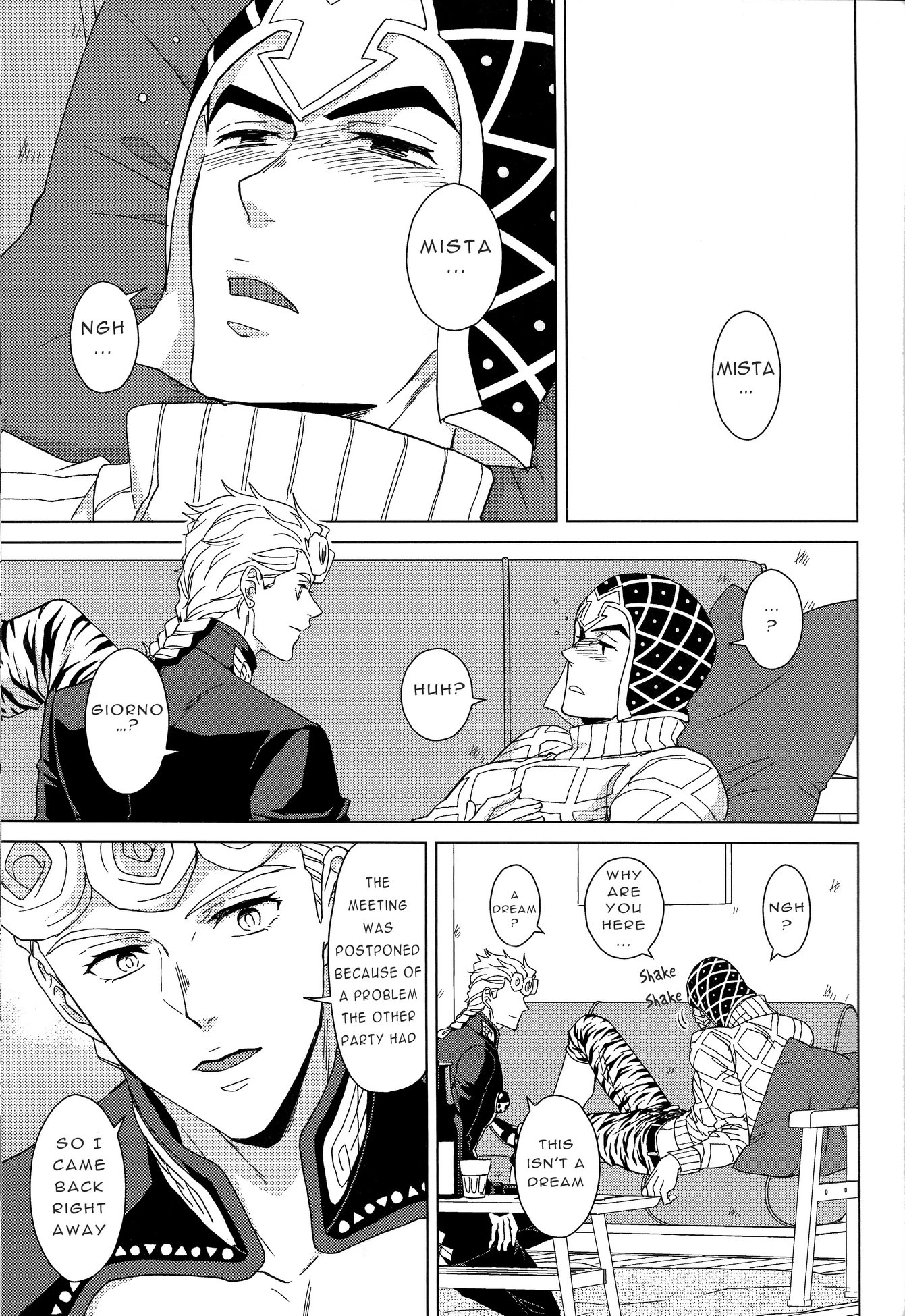 Guido Mista is a man porn comic picture 14