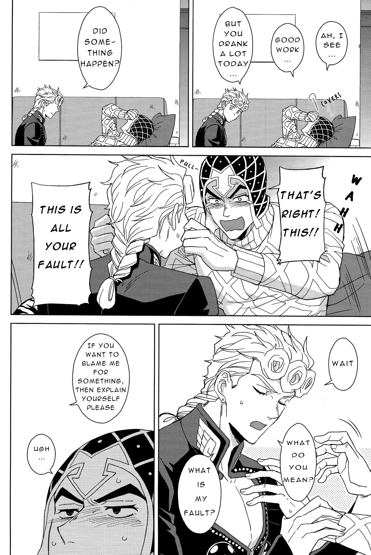 Guido Mista is a man porn comic picture 15