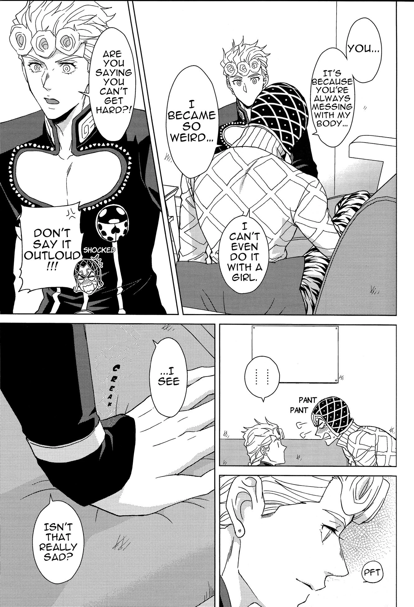 Guido Mista is a man porn comic picture 16