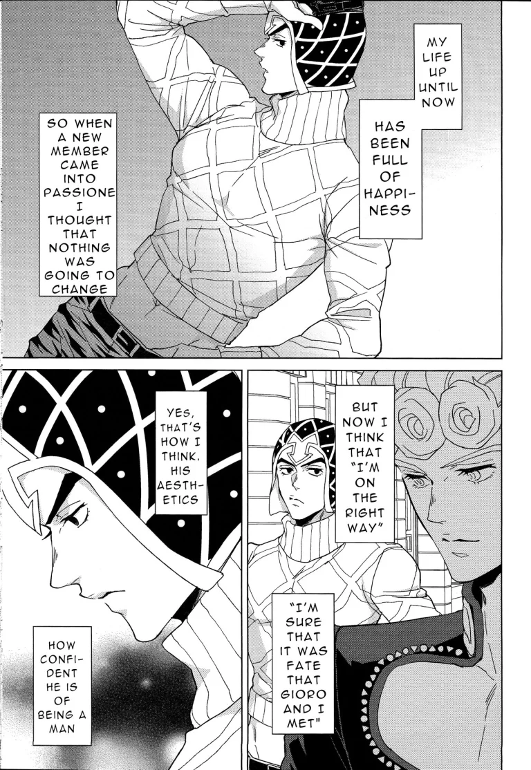 Guido Mista is a man porn comic picture 2