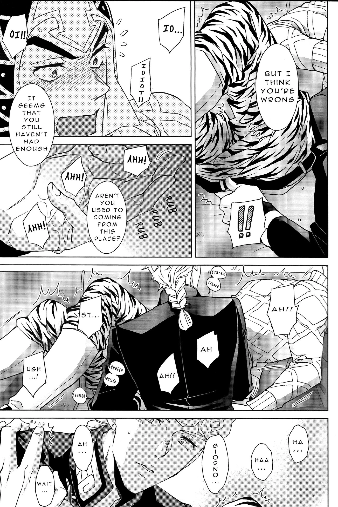 Guido Mista is a man porn comic picture 20