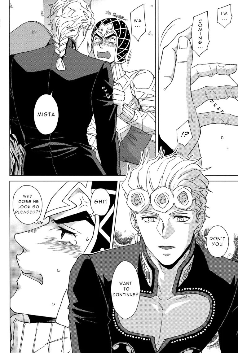 Guido Mista is a man porn comic picture 21