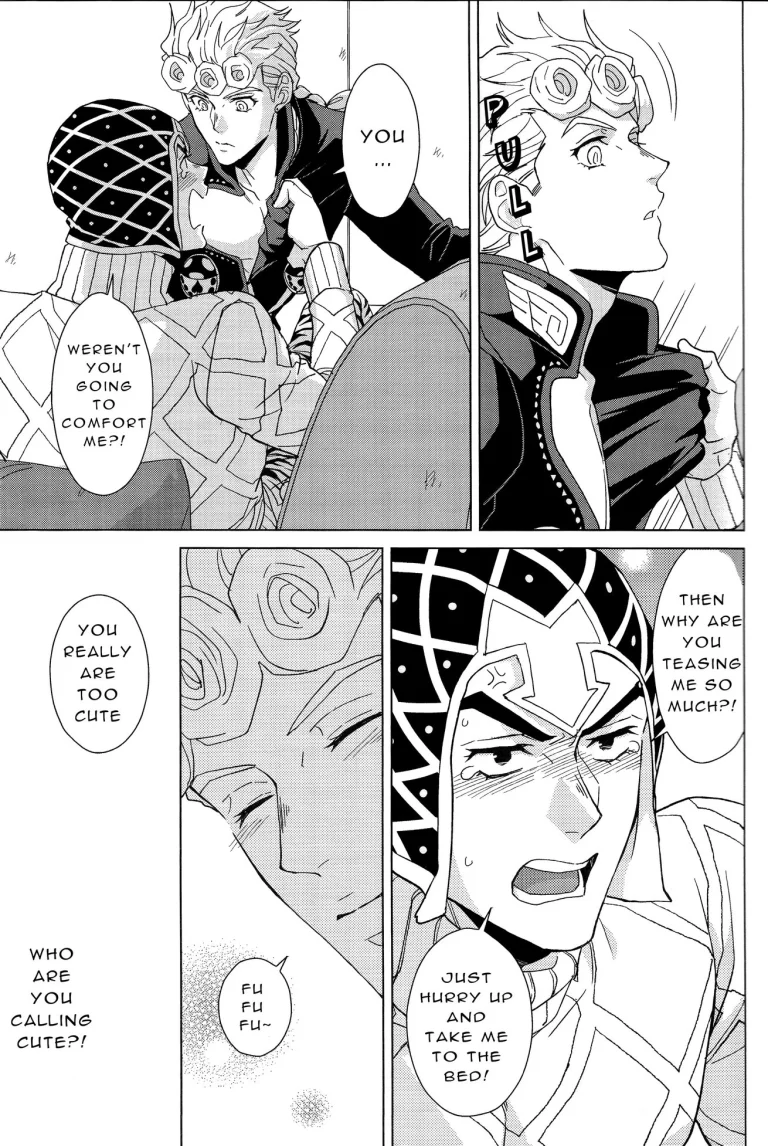 Guido Mista is a man porn comic picture 22