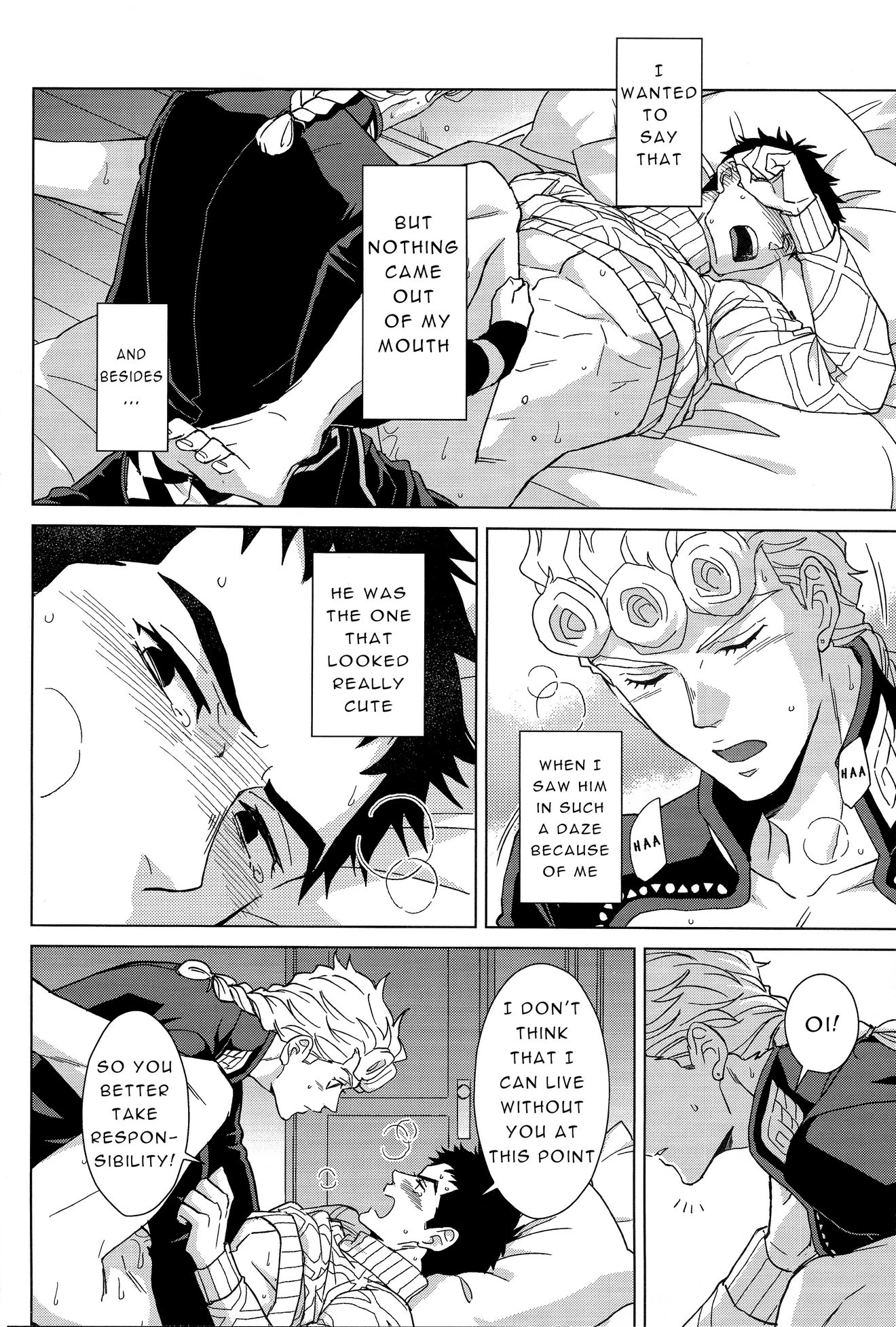 Guido Mista is a man porn comic picture 23