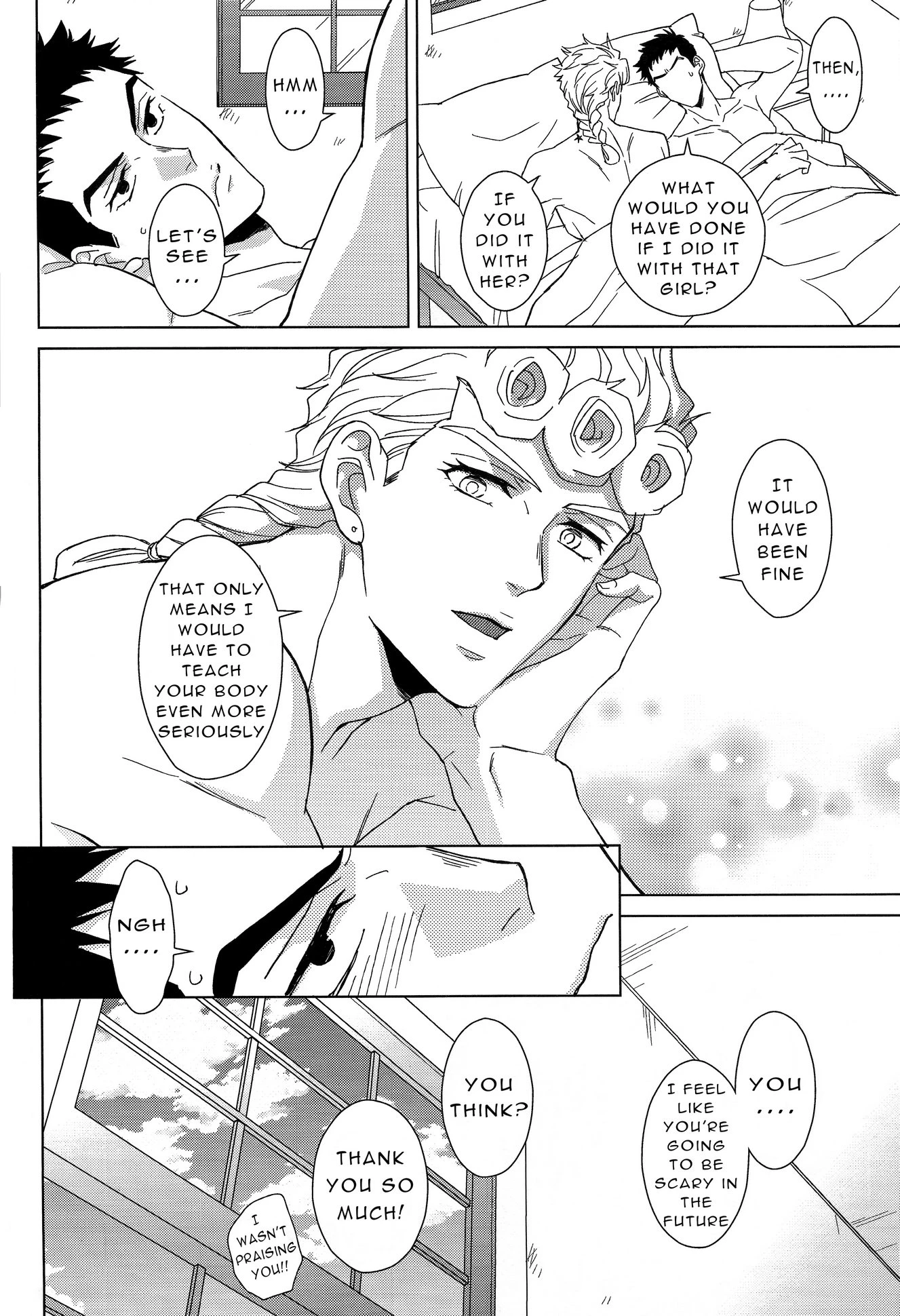 Guido Mista is a man porn comic picture 29