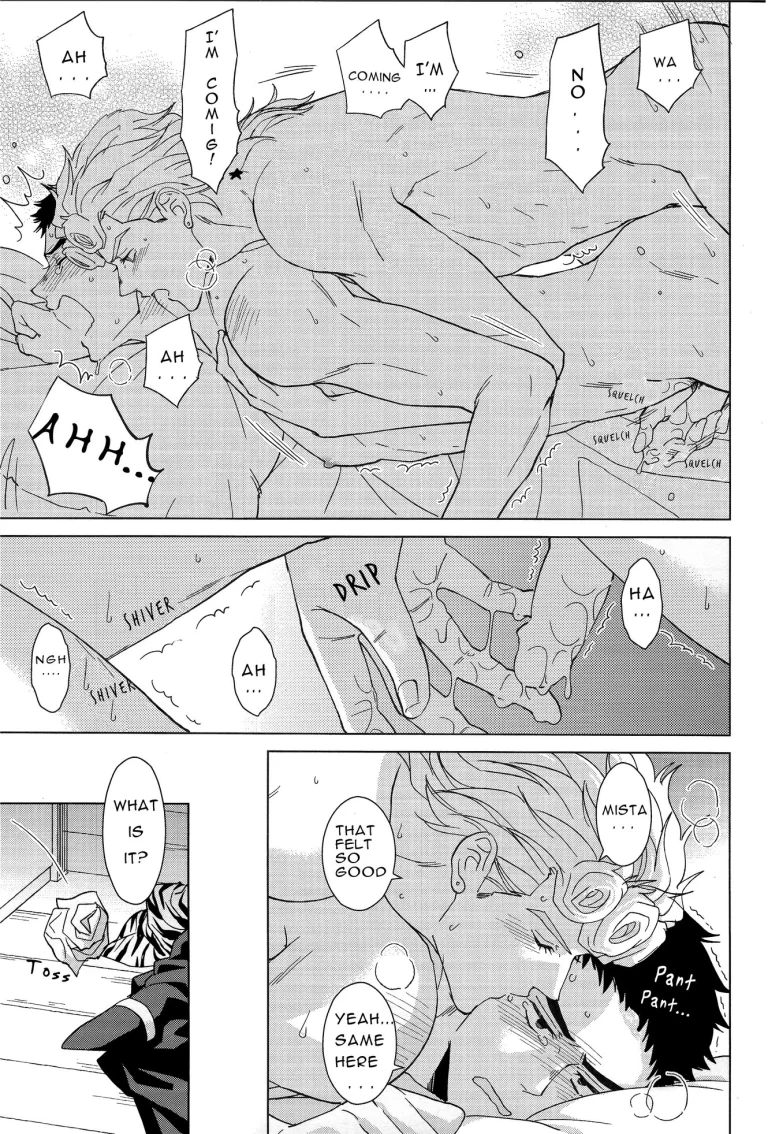 Guido Mista is a man porn comic picture 4