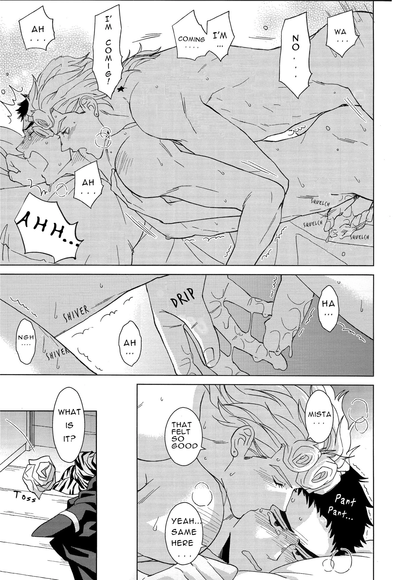 Guido Mista is a man porn comic picture 4