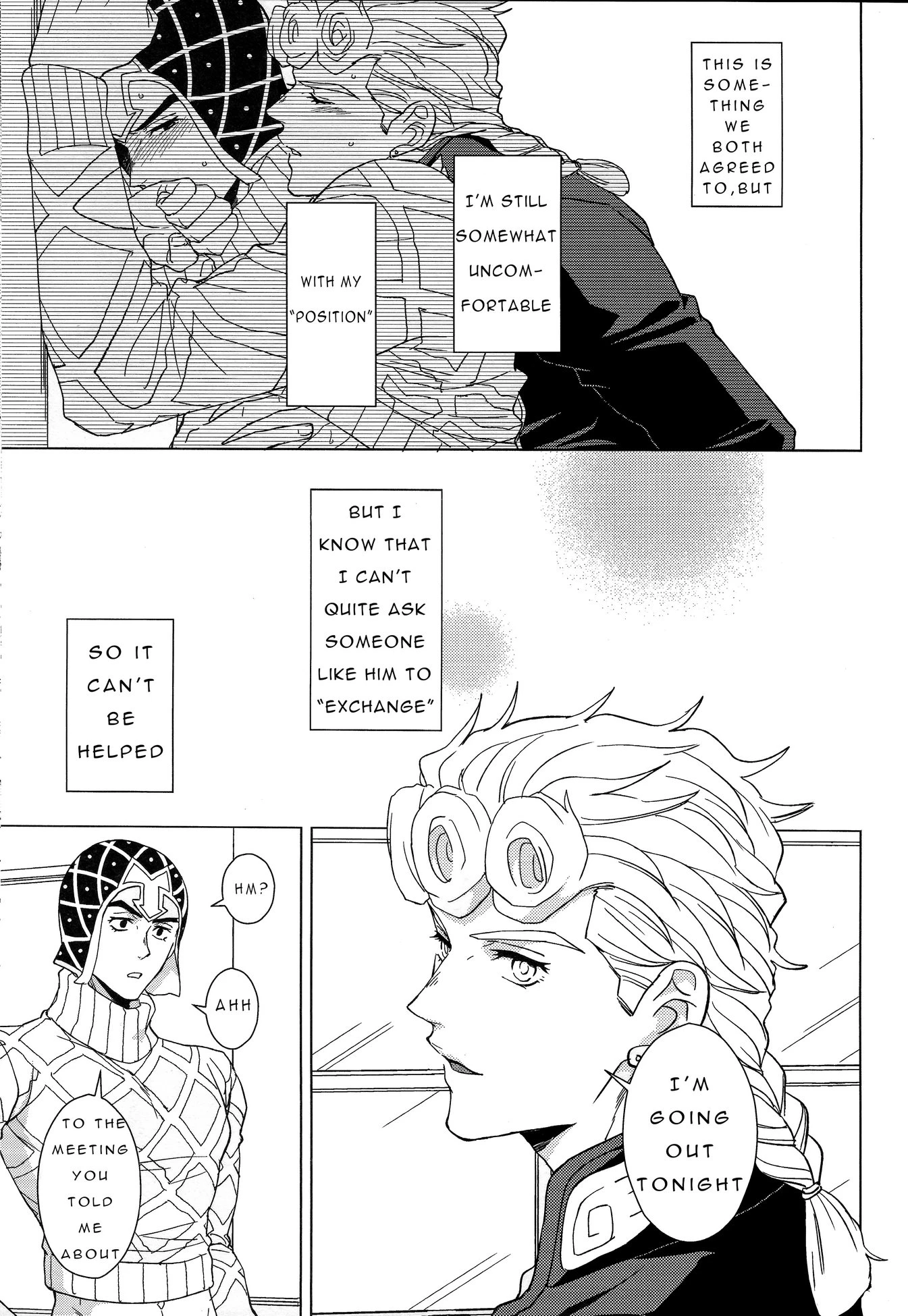 Guido Mista is a man porn comic picture 6