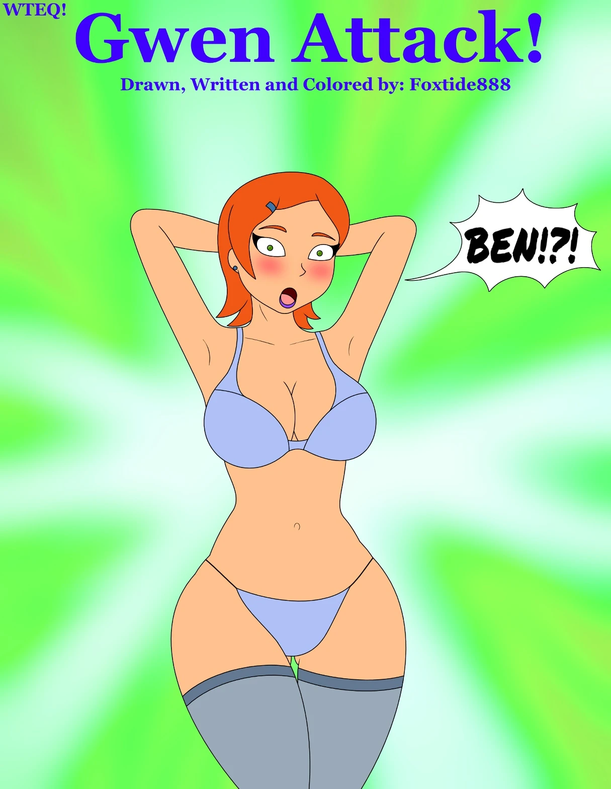 Gwen Attack porn comic picture 1
