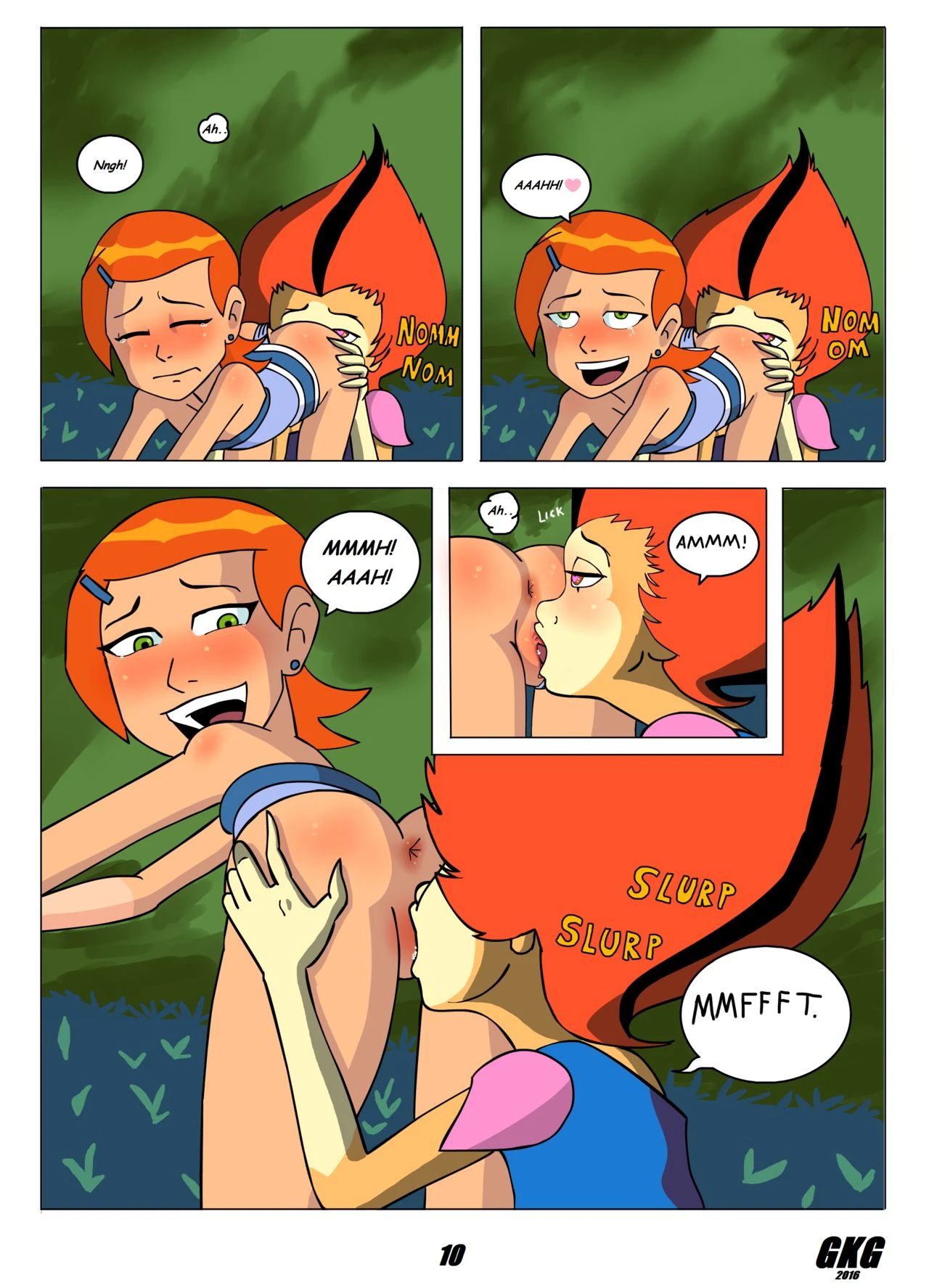 Gwen the Lord of the Thundercat (Ongoing) porn comic picture 13