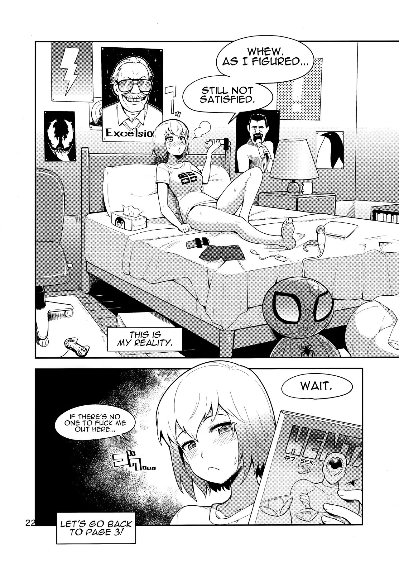 Gwenpool (Jumping Into an Indecent World) porn comic picture 21