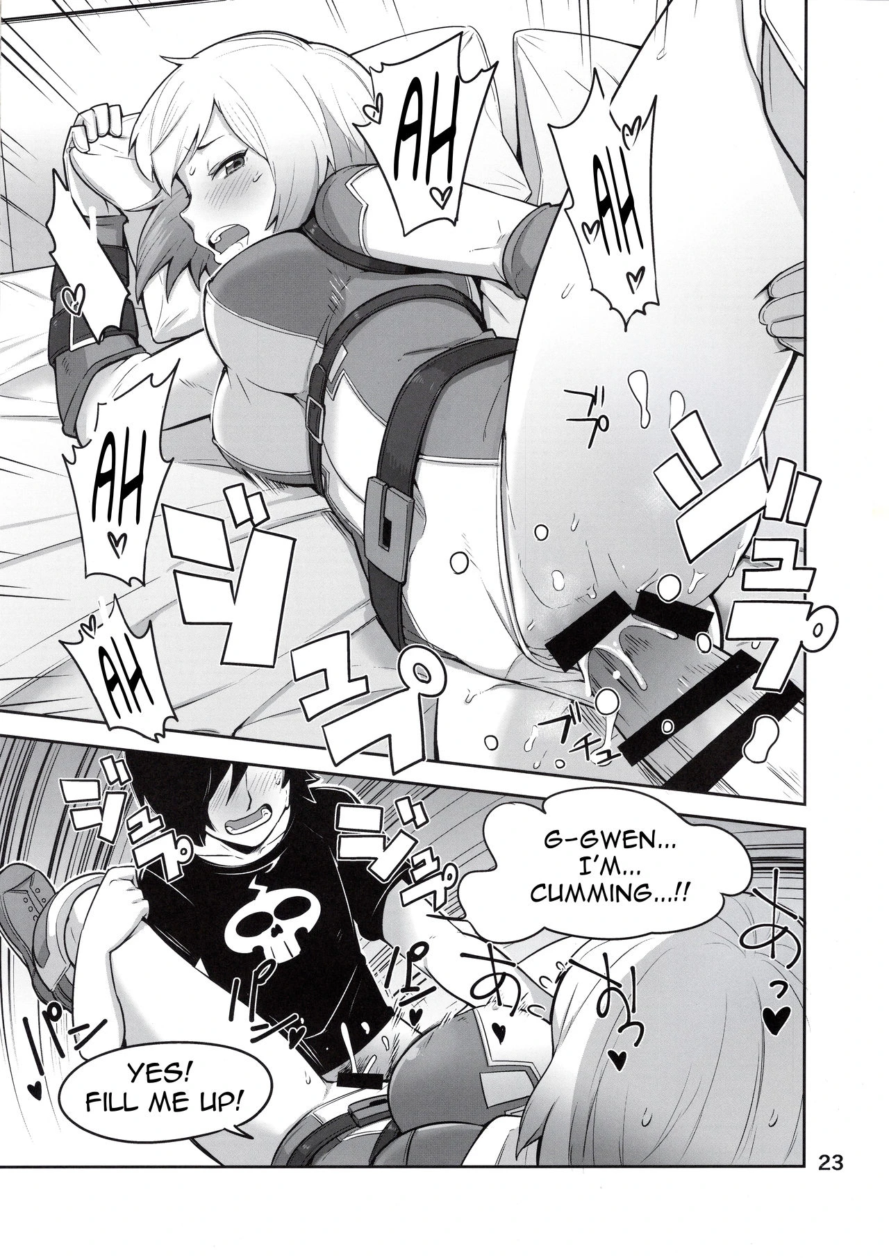 Gwenpool porn comic picture 22