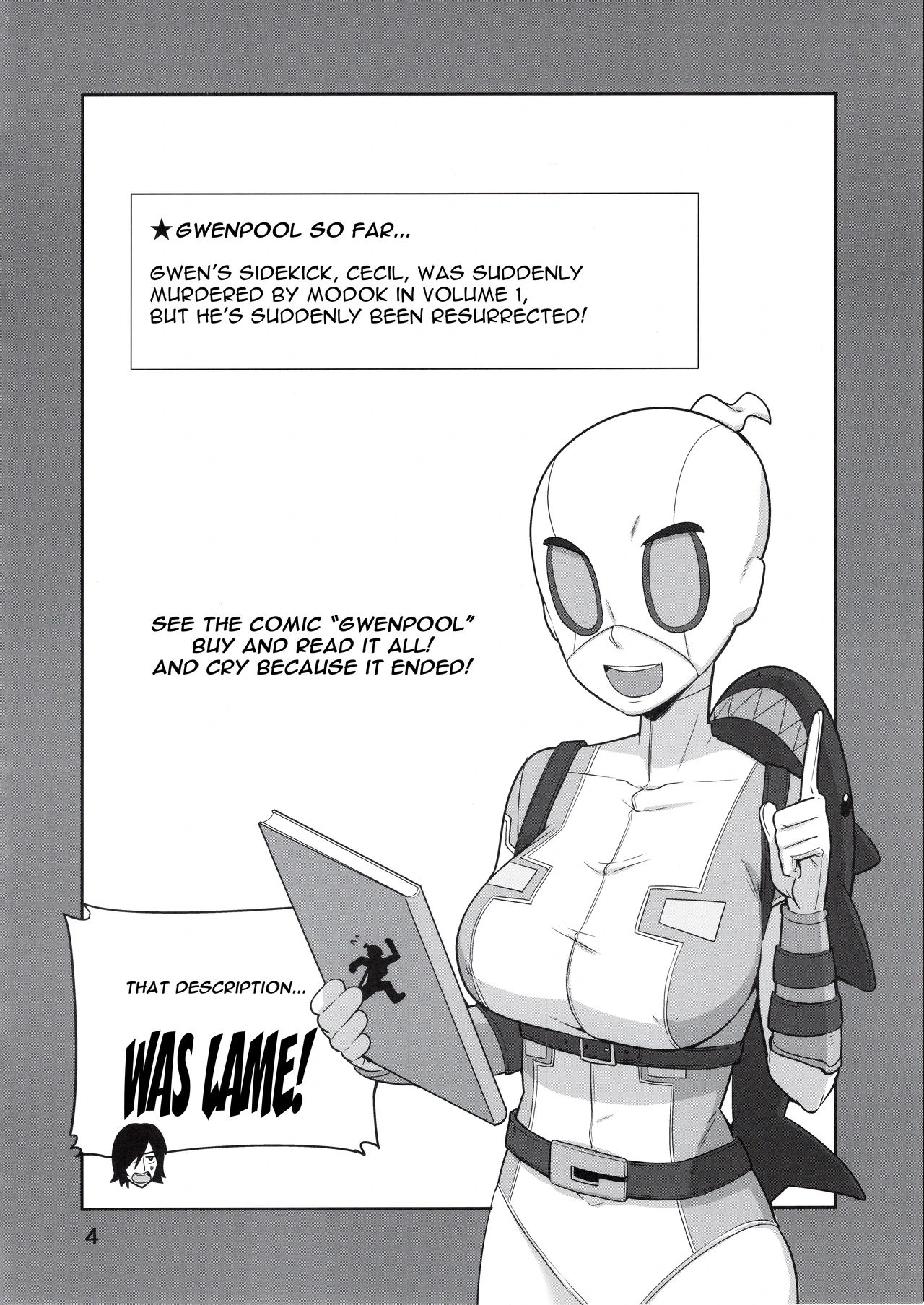 Gwenpool porn comic picture 3