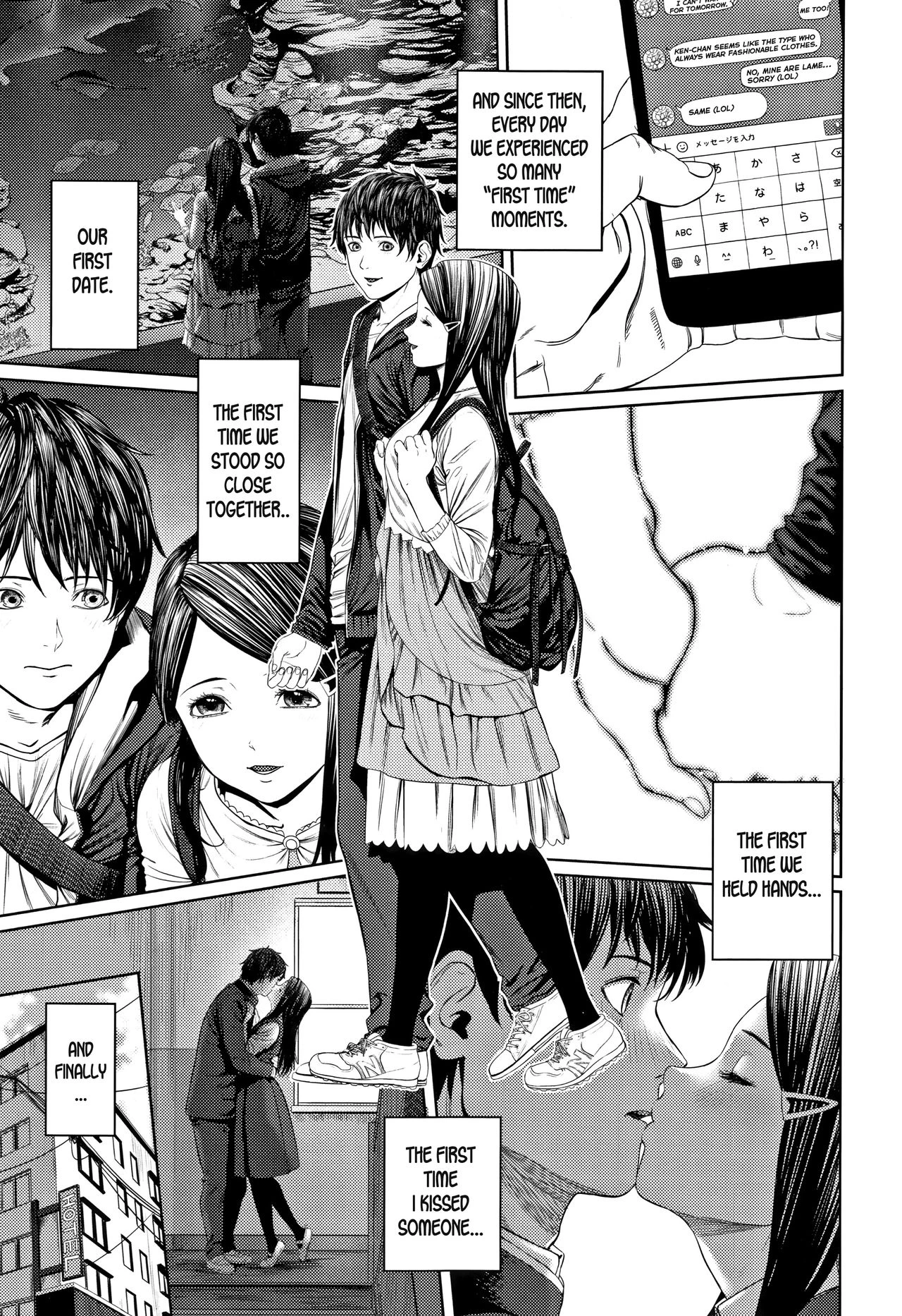 Hajimete no.. porn comic picture 5