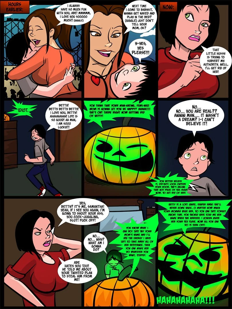 Halloween Magic porn comic picture 13